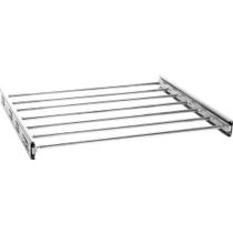 Calceiro Deslizante Cromado Horizontal 7 Varetas Guarda Roup