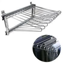 Calceiro Deslizante Metalon 15x15 Cromado Bredal Cromado