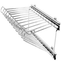 Calceiro deslizante quadro com 12 varetas cromado 8043 Jomer