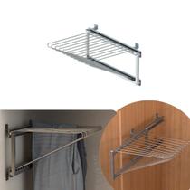 Calceiro Lateral Deslizante Com 12 Varetas Hastes 450mm em Aço Carbono Cromado Dimec