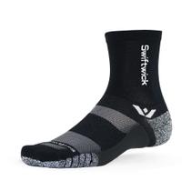 Calcetas para Correr Swiftwick FLITE XT FIVE Antideslizantes Negras Talla M