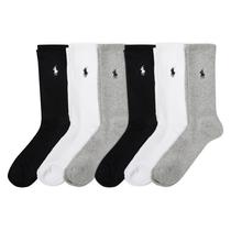 Calcetas para Mujer POLO RALPH LAUREN, Paquete de 6 Pares, Transpirables y Acolchonadas Calcetas para Mujer POLO RALPH LAUREN, Paquete de 6 Pares, Transpirables y Acolchonadas