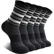 Calcetines de Senderismo EBMORE de Lana Merino para Mujer 5 Pares (Negro) Calcetines de Senderismo EBMORE de Lana Merino para Mujer 5 Pares (Negro)