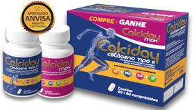 Calciday Kit Colageno Tipo 2 com 60 comprimidos mais Calcio Mdk 60 Comprimidos. cada