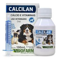 Calcilan Oral Cálcio E Vitaminas 100Ml