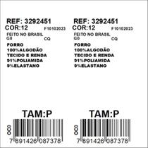 Calcinha 3292451 dilady preto p