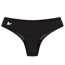Calcinha Absorvente Pantys e Sempre Livre Básica Preto