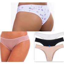 Calcinha Algodão C/ Elastano