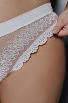 Calcinha Angel Fio Plus Branca