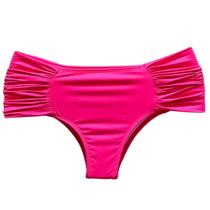 Calcinha Avulsa Drapeada Biquine Bombom Moda Praia Resort