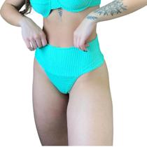 Calcinha Avulsa Hot Pants Faixa Canelado Mônaco Cores