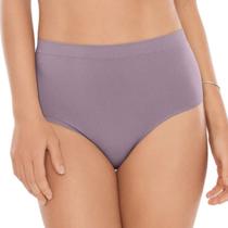 Calcinha Básica Feminina Cintura Alta Sem Costura Plie 50043