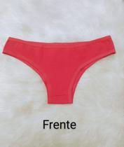 Calcinha Básica Lisa em Algodão para Uso Diário