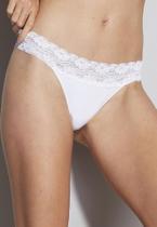 Calcinha Biquíni Com Renda Microfibra HOPE Lingerie - Ref. 13584