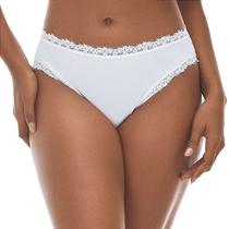 Calcinha Biquíni Com Renda Sem Costura