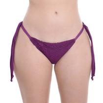 Calcinha biquíni fio duplo de amarrar laise Arsiè