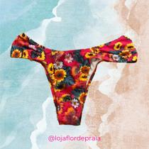 Calcinha Biquíni Girassol - Flor de Praia Calcinha Biquíni Girassol - Flor de Praia