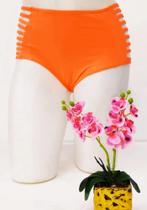 Calcinha Biquíni Hot Pants Gladiadora Laranja P