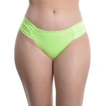 Calcinha biquini lateral drapeada lisa Arsiè