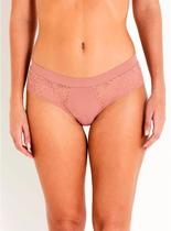 Calcinha Biquíni Liz 50292 Soft Beauty Renda e Microfibra T. P/GG Calcinha Biquíni Liz 50292 Soft Beauty Renda e Microfibra T. P/GG