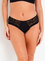 Calcinha Biquíni Liz 50875 Confidence Renda e Microfibra T. P/GG Calcinha Biquíni Liz 50875 Confidence Renda e Microfibra T. P/GG