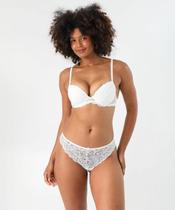Calcinha Biquíni Renda Marisa Off White Calcinha Biquíni Renda Marisa Off White