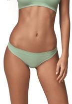 Calcinha Biquíni Ultraleve DeMillus 53306 Tamanho Único Veste PP ao GR Sem Costuras Cor Verde Etéreo