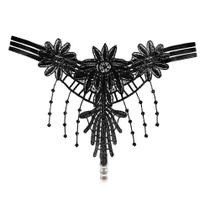 Calcinha Bordada com Laço em T Lingerie ElaShopp