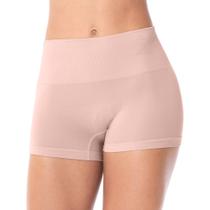 Calcinha Boxer Cós Alto sem Costura Blush Zee Rucci