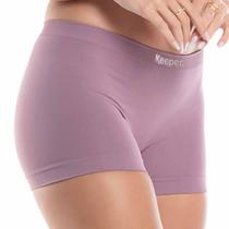 Calcinha Boxer Cueca Feminina Microfibra Boyshort Box Keeper