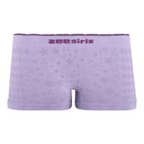 Calcinha Boxer Infantil Jacquard Lilás Zee Rucci Calcinha Boxer Infantil Jacquard Lilás Zee Rucci