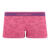 Calcinha Boxer Infantil Jacquard Rosa do Deserto Zee Rucci Calcinha Boxer Infantil Jacquard Rosa do Deserto Zee Rucci