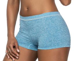 Calcinha Boxer Mood Azul Mesclado - Zee Rucci Calcinha Boxer Mood Azul Mesclado - Zee Rucci