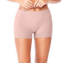 Calcinha Boxer Sem Costura Rosa Blush