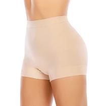 Calcinha Boyshort Werena Modeladora Sem Costura - Grande, Bege