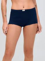 Calcinha Boyshorts Hering 77RK Canelada Algodão T. P/XG Calcinha Boyshorts Hering 77RK Canelada Algodão T. P/XG