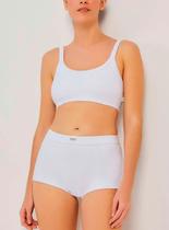 Calcinha Boyshorts Hering 77RK Canelada Algodão T. P/XG Calcinha Boyshorts Hering 77RK Canelada Algodão T. P/XG