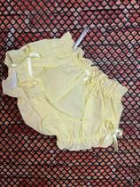 Calcinha Bunda Rica Luxo Infantil Bebê tapa Fraldas baby