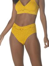 Calcinha Calça Cavada Buquê DeMillus 56067 Calcinha Calça Cavada Buquê DeMillus 56067