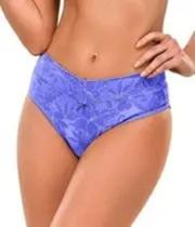 Calcinha Calça Cavada Olimpo DeMillus 26639 Estampa Exclusiva Em Elastano Cor Lavanda Tam. P ao XG Calcinha Calça Cavada Olimpo DeMillus 26639 Estampa Exclusiva Em Elastano Cor Lavanda Tam. P ao XG