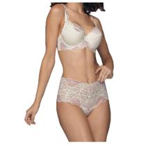 Calcinha Calça Clássica Promenade DeMillus 057531 com renda Calcinha Calça Clássica Promenade DeMillus 057531 com renda