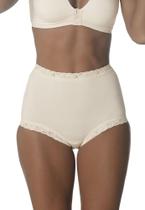 Calcinha Calça Clássica Secret DeMillus 57001 Perola Calcinha Calça Clássica Secret DeMillus 57001 Perola