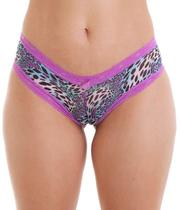 Calcinha Caleçon BR Lingerie 002 Oncinha Calcinha Caleçon BR Lingerie 002 Oncinha