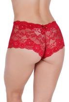 Calcinha Caleçon Calesson Renda Lingerie Shortinho Feminina Conforto Não Marca Roupa Box Atacado Revenda Short