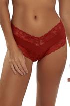 Calcinha Caleçon Renda Sensual Belles Lingerie