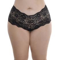 Calcinha caleçon rendada plus size Liebe .