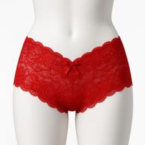 Calcinha Caleçon Short em Renda