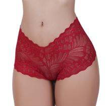 Calcinha caleçon Shortinho de renda Feminino - c4 CALEÇON