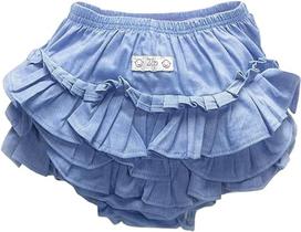 Calcinha Chambrê Jeans Liso P Calcinha Chambrê Jeans Liso P