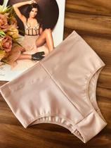 Calcinha cinta básica em cetinete